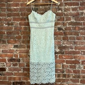 BHLDN ALESSA DRESS SAGE - sz 4